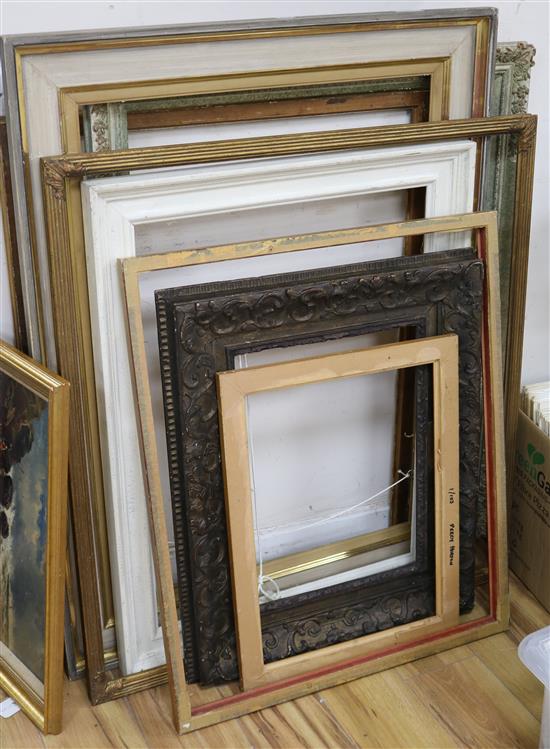 A quantity of frames